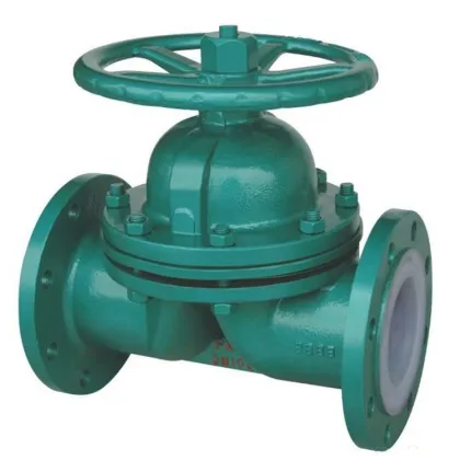 Factory Supply Corrosion Resistant Rubber-Lined Weir Valve