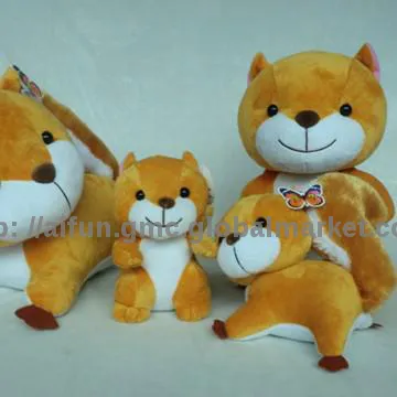Lovely Squirrels family toys, Wild animal toys series