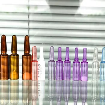 Multi-color PC Ampoule for Cosmetic Serum Packaging