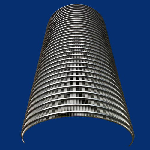 V-shaped Profile Wire Screen Wedge Wire Welding Screen