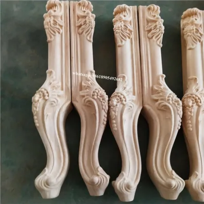 Modern Wood Table and Chair Legs - Queen Anne Style