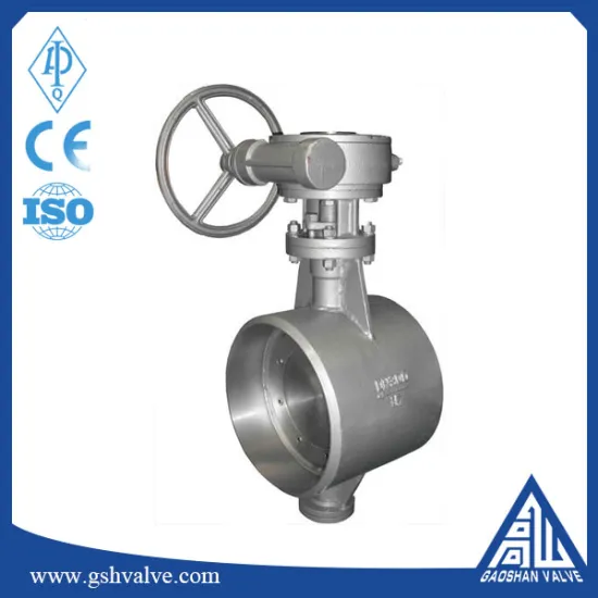 high performance triple eccentric welding butterfly valve