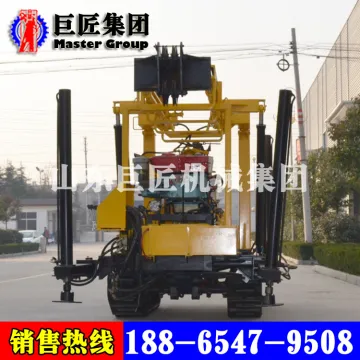 XYD-130 crawler hydraulic core drilling rig / Crawler type drilling rig for water well / 200m Water well drilling machinery