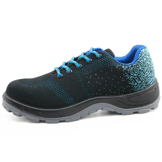 Oil acid resistant steel toe safety work shoes