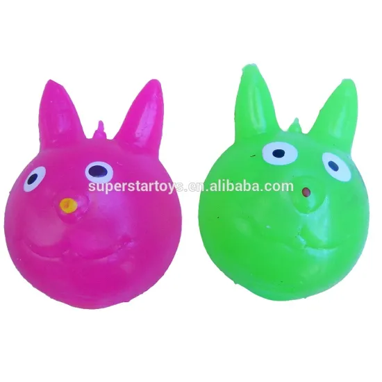 3160307-3 promotional bunny splat ball wholesale cheap splat ball sticky splat ball