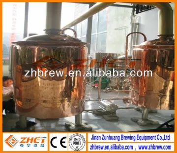 500L red copper beer equipment