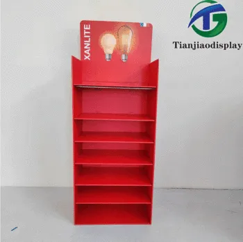 Green Paper Stand Designed for Lamp Displays