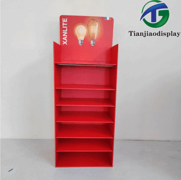 Green Paper Stand for Lamp Showcasing