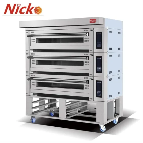 3 Decks 6 Trays Pizza Oven Baking Oven