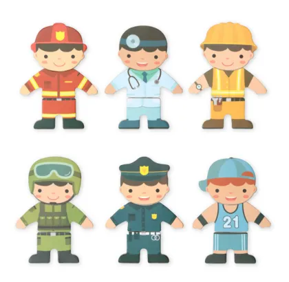 Dressing Puzzle Wooden Change Clothing Toys