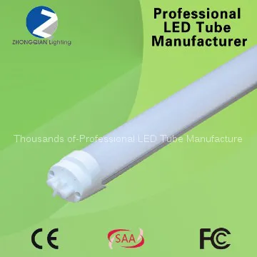 led light tube suppliers warm white 9w smd2835  frosted cover