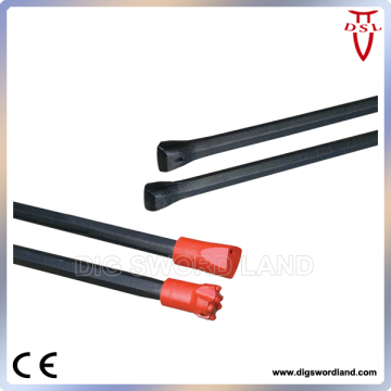 Steel Rock Drill Rod with Carbide Head, Jack Hammer Rod