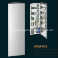 Rostfritt stål hörn skåp med en dörr (ASM-655)