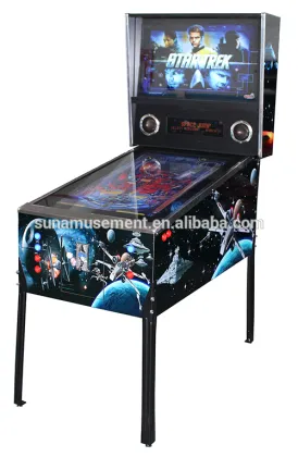 Star Trek virtual pinball game machine