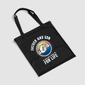 Father & Son Friendship Tote Bag