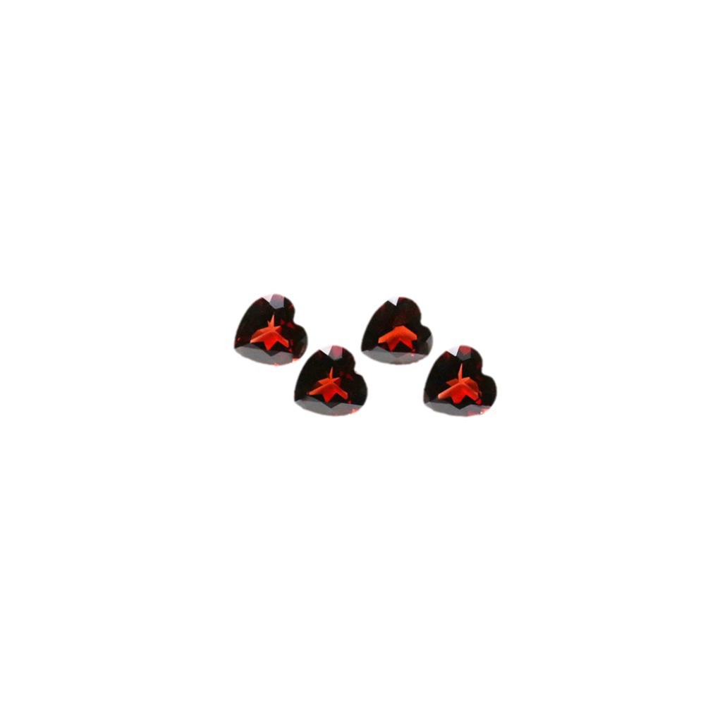 Heart Shaped Faceted Gemstone