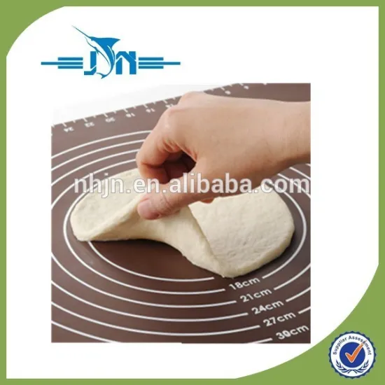 FDA/LFGB pastry fondant silicone work rolling baking mat silicone drying mat