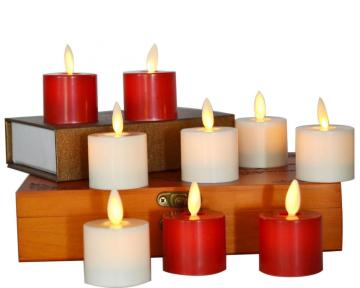 Lilin Lampu Teh Led Wick Led Wick Tanpa Bakar