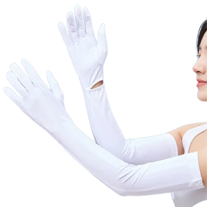 Women's Long UV Sun Protection Gloves - Anti-UV Driving Arm Sleeves