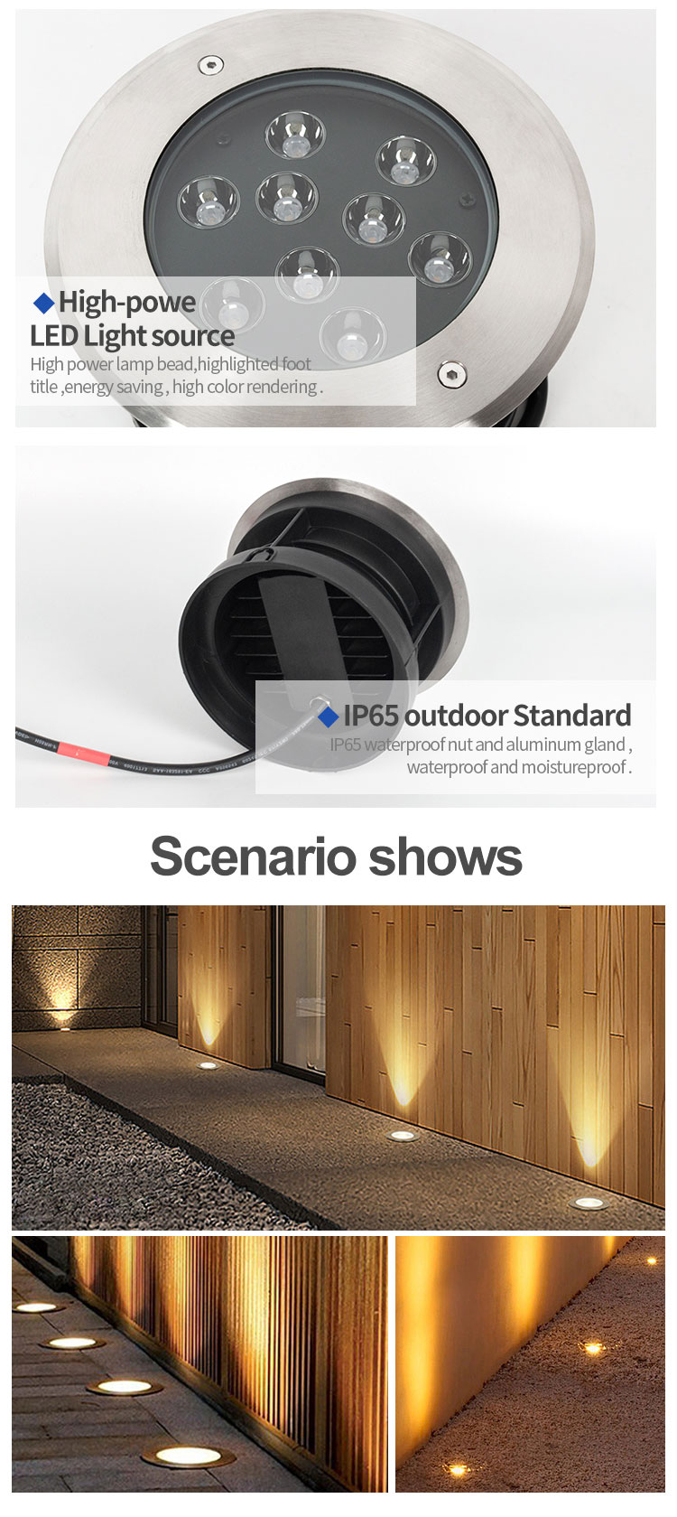 LED Ground Light