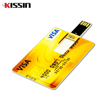 Factory Sell Customized Plastic Card Flash Drives - 2GB to 16GB USB 2.0 Pendrives