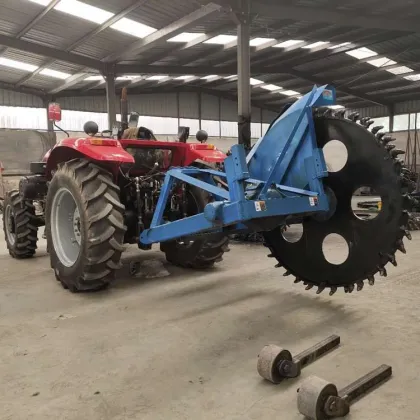 Tractor Driven Disc Trencher for Underground Cable Installation - For Sale