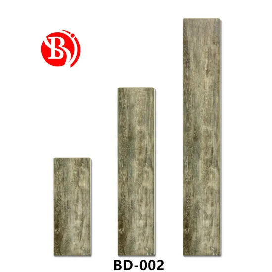 Click system wooden series waterproof spc flooring