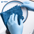 Examen industriel gants en nitrile bleu