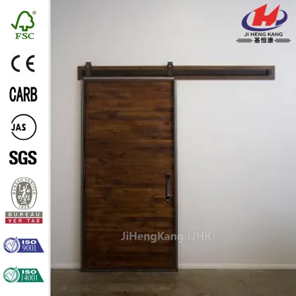 Mountain Barn Door with Door Hardware Kit