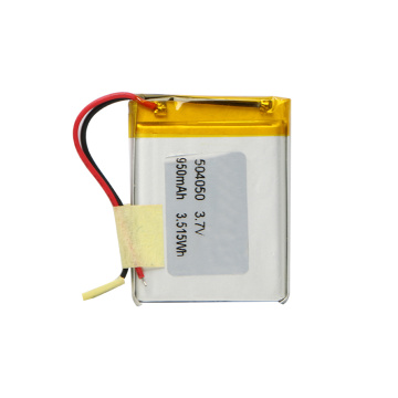 504050 3.7V 950mAh Lipo Battery with Best Service