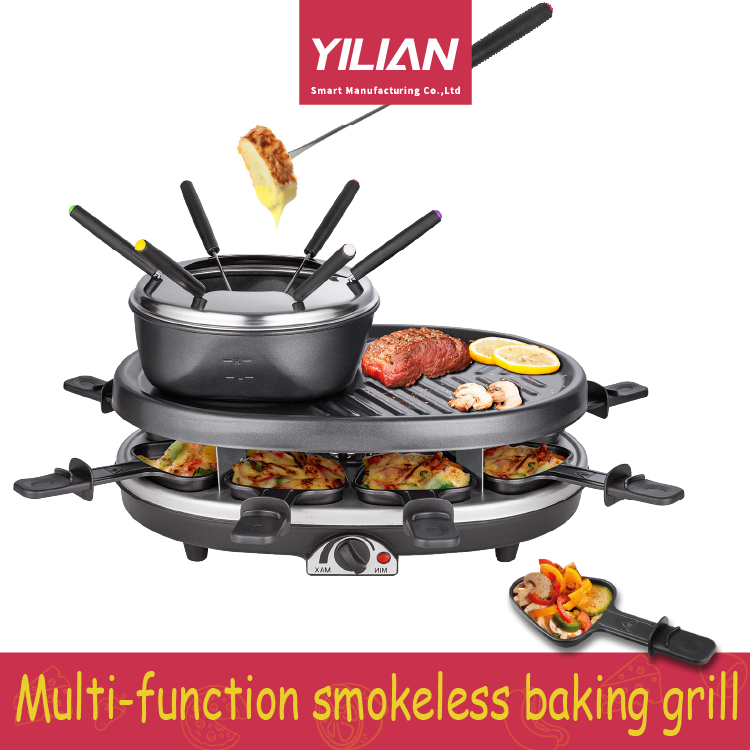 2 In 1 Raclette Grill 1