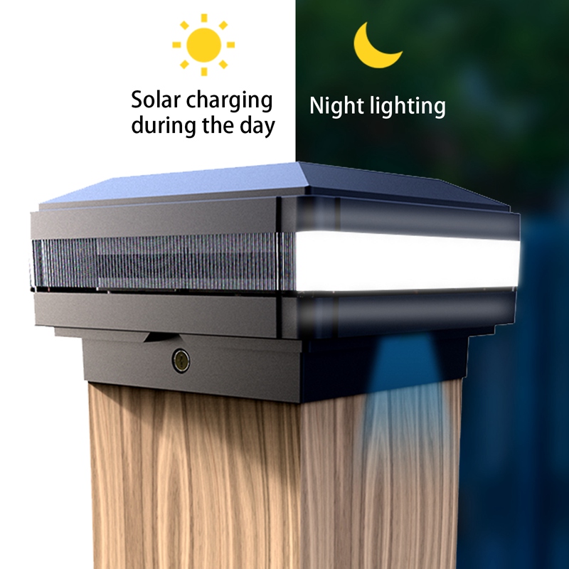 Solar Post Cap Light