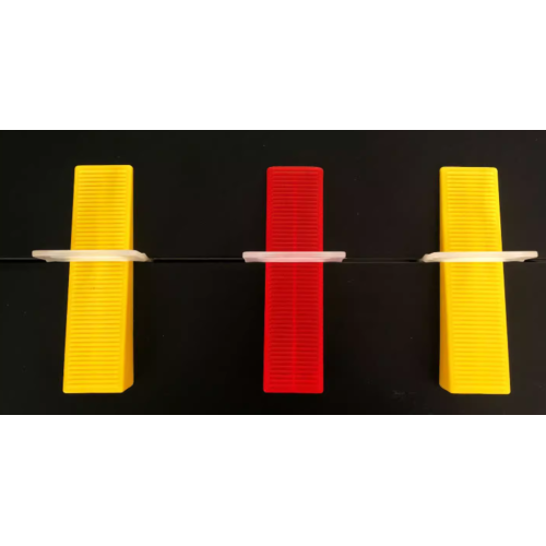 Common wall tile gap leveler