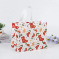 Christmas Logo Printing Recycled Non-Woven Tote Bags