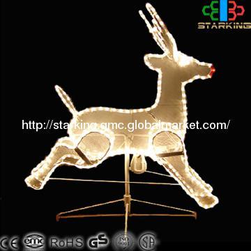 3D LED elektrische Hirsch Motiv Licht