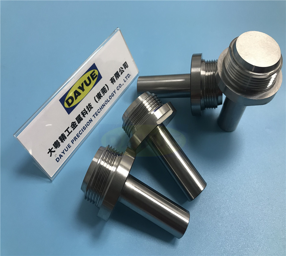 Customized grinding threaded shaft for bottle cap mold