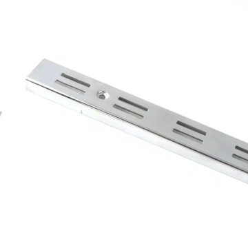 Wholesale Metal Chrome Plating Double Slotted Channel Upright