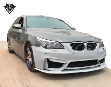 2005-2010 BMW E60 5 Kit Bumper Depan dan Belakang Siri - Kit Badan Facelift M4