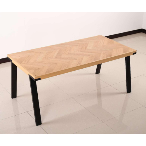 Living Room table MDF with metal legs