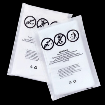 Custom Matte Frosted Plastic Clothing Packaging Zipper Bags