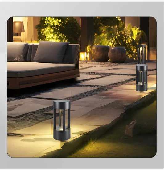 Waterproof LED Bollard Lights for Outdoor Garden Pathways (12V/24V)