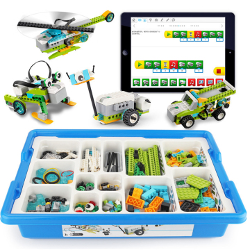 Wedo 2.0 Elektronik İnşaat Kiti - 280 PCS Yapı Taşları Diy Robotik Oyuncak