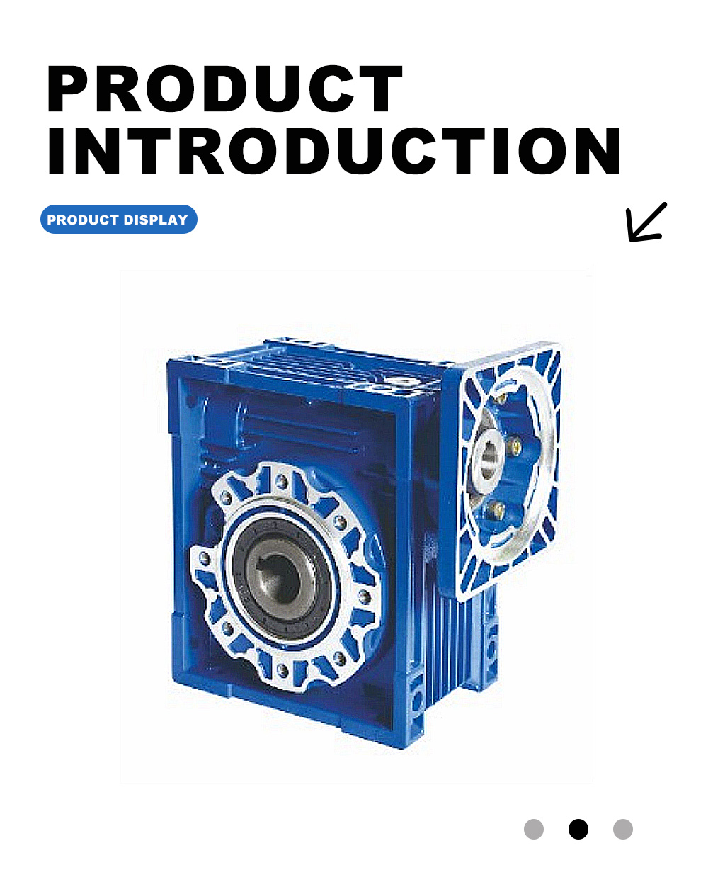 NMRV Square Mount Gear Reducer X
