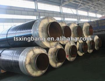 steel jacket polyurethane steam pre insulated underground insulation pipeline