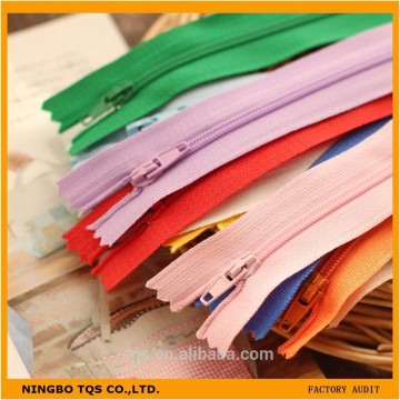 3# 20cm Clothing Bag Close End Colored Nylon Zipper