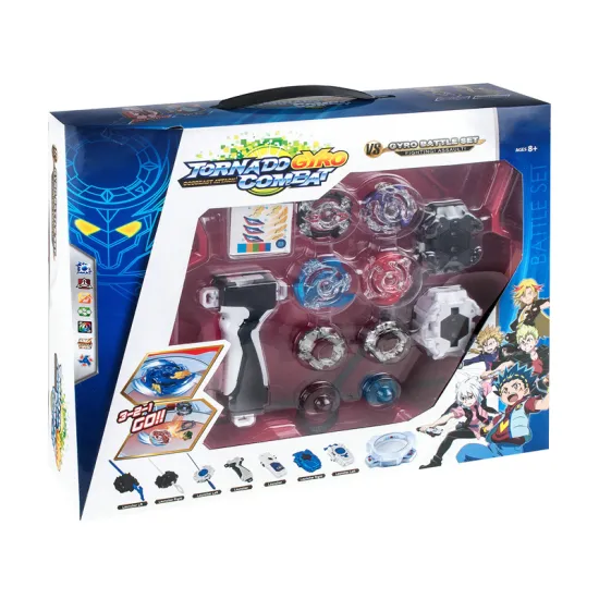 Hot Sale: Boy Gifts - Burst Spinning Top Toy with Launcher