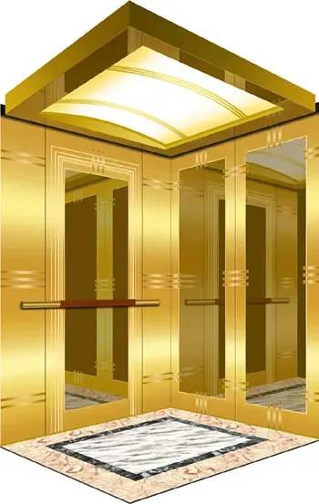 Sydney 800kg 1.75m/s Passenger House Panoramic Cargo Residential Elevator