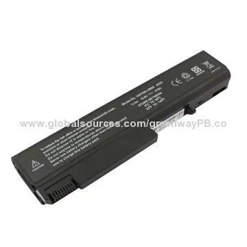 Rechargeable Replacement Laptop Battery for HP 6530B 6535B 6735B 4,400/8,800mAh battery