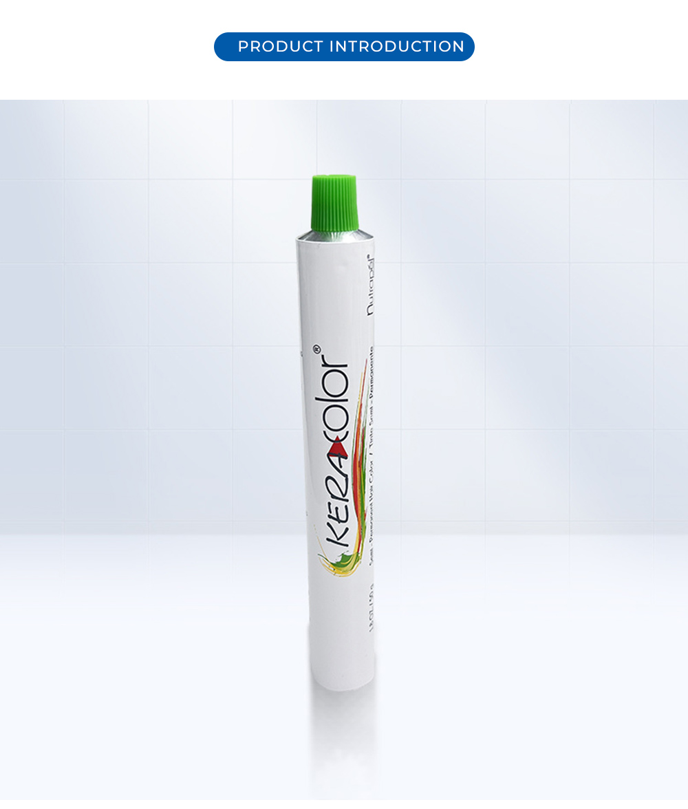 Professional Hair Dye Aluminum Collapsible Tube X