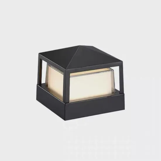 Nordic Garden Villa Post Main Gate Lamp - Modern Outdoor Pillar Light, IP65 Waterproof Wall Lamp
